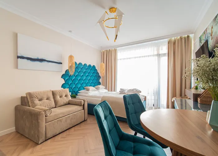 Turkusowa Przystań Z Klimatyzacją - Solny A102 * Kołobrzeg